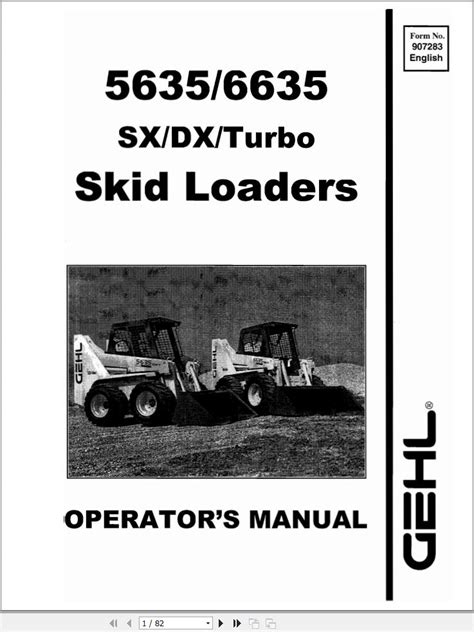 gehl 6635 skid steer parts|gehl 6635 parts manual.